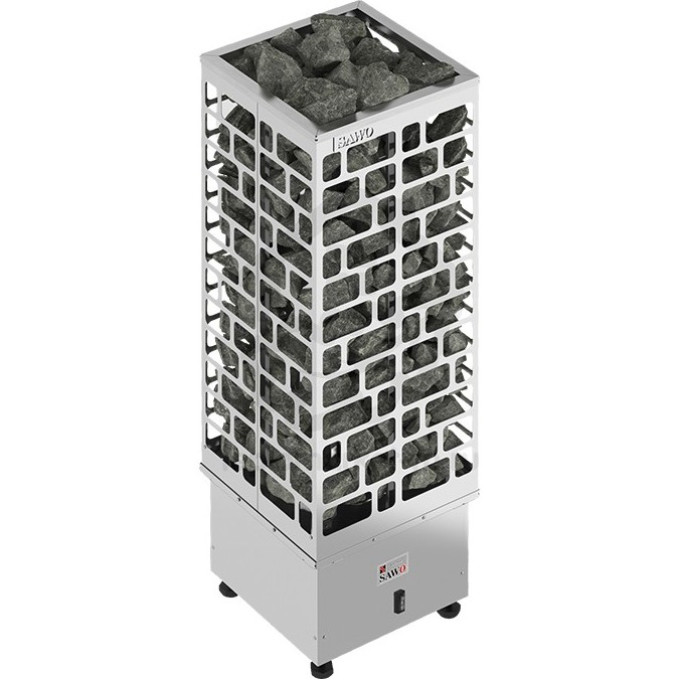 Электрическая печь SAWO CUBOS CUB3-60Ni2-P (6 кВт, выносной пульт, встроенный блок мощности, нержавейка)